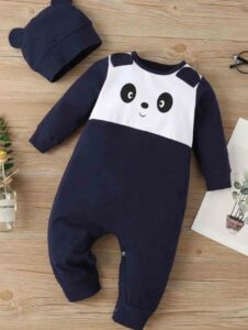 Φορμάκι Βρεφικό Panda Blue