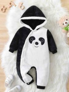 Φορμάκι Βρεφικό Panda Ολόσωμο