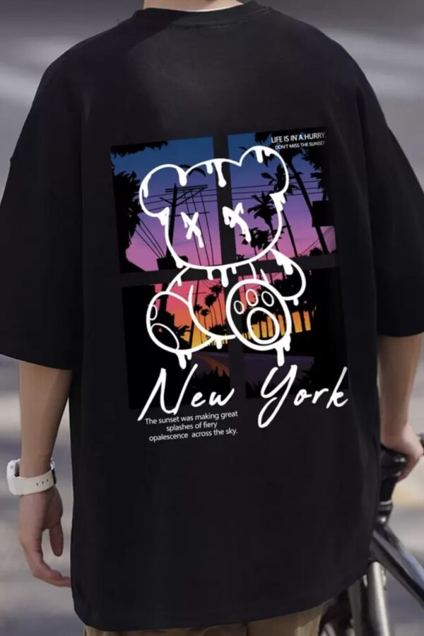 Μπλούζα Over Size Μαύρη