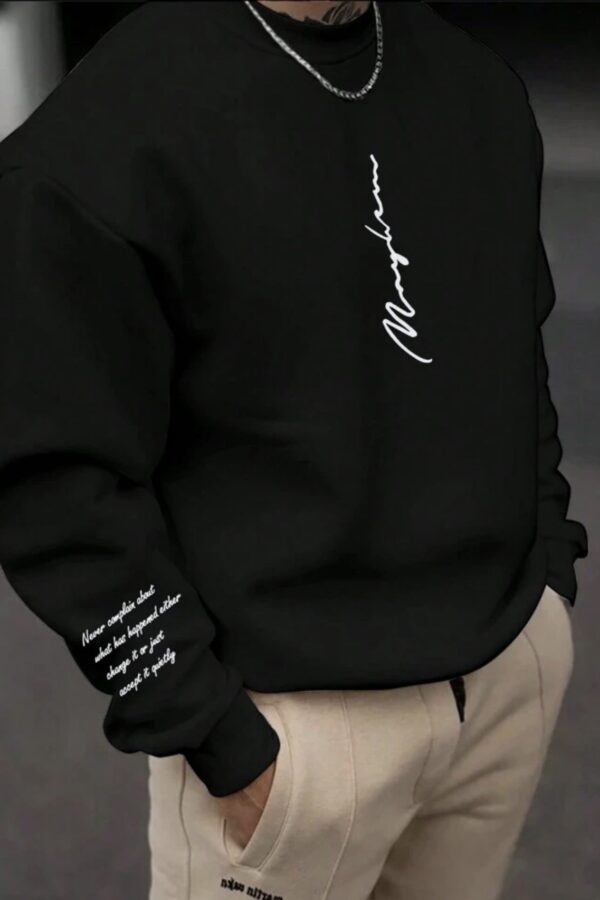 Φούτερ μαύρο manfi!