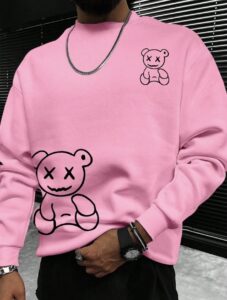 Φούτερ Ανδρικό Pink Panda
