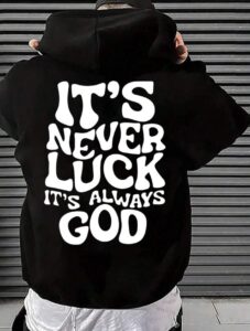 Φούτερ Ανδρικό It’s Never Luck
