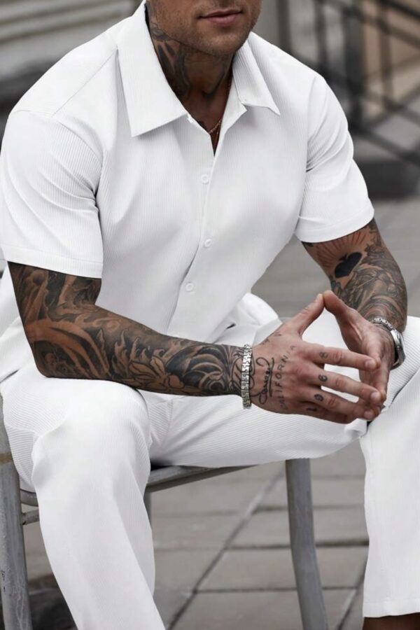 Σετ πουκάμισο λευκό!