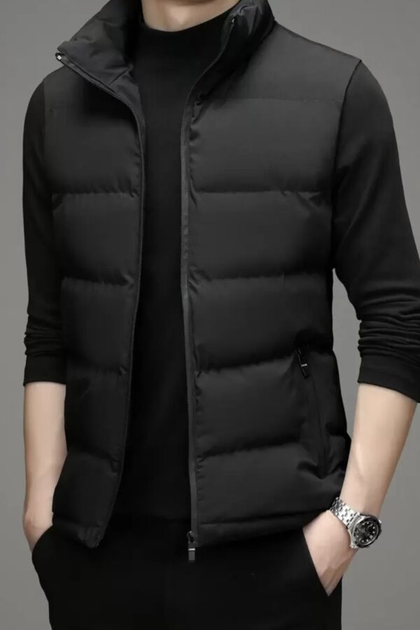 Αμάνικο Μπουφάν Μαύρο