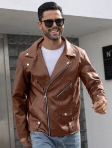 Τζάκετ Ανδρικό Leader Brown