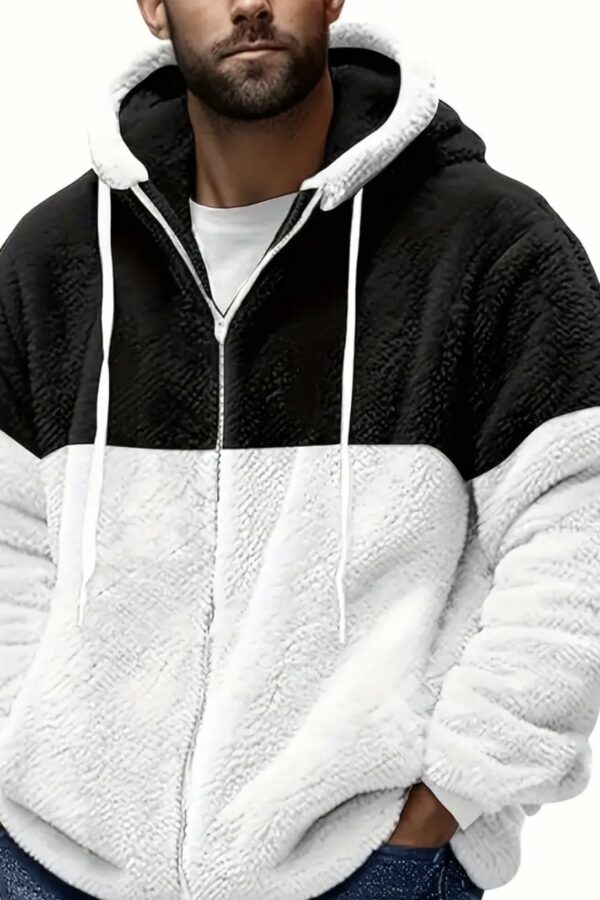 Jacket Ανδρικό White Black