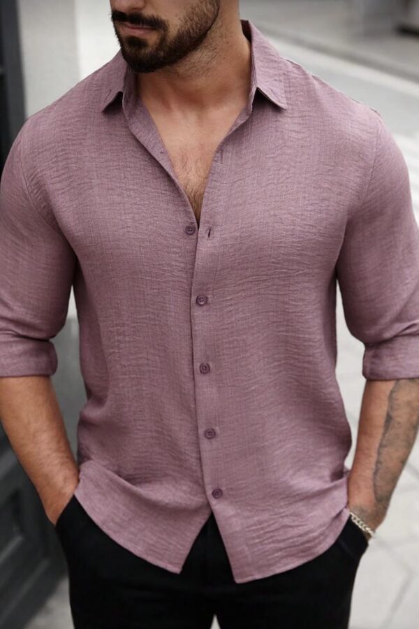 Πουκάμισο λιλα