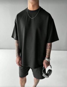 T-Shirt Ανδρικό Oversize Black